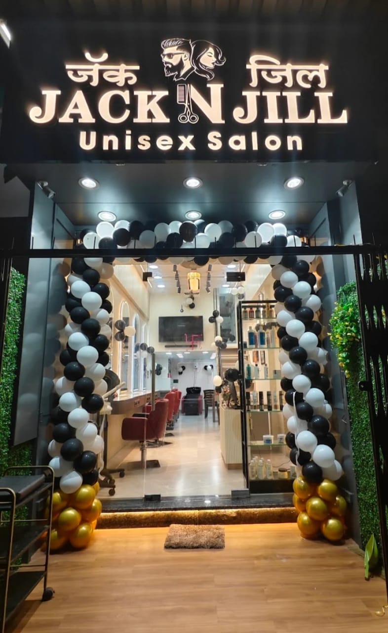 Jack N Jill Unisex Salon storefront in Mumbai